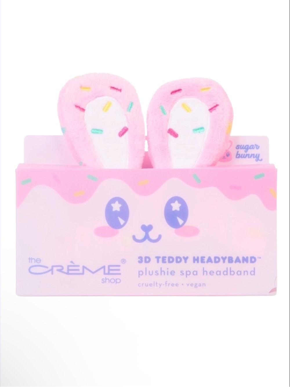The Creme Shop 3D Teddy Headyband Sugar Bunny NWT